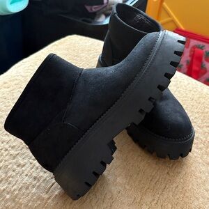 DV by Dolce Vita Charcoal Ankle Booties